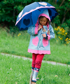 Детские зонты для девочек и мальчиков PLAYSHOES