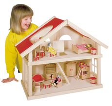 Кукольный дом двухэтажный GOKI