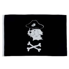 Флаг Пиратская собака GOKI